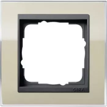 Gira 0211778 Wkład przełącznika kołyskowego, 1-biegunowy przełączny, 10 A, 250 V AC, czysty biały połysk