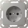 GIRA 445326 Gniazdo SCHUKO SH System 55 F Alu