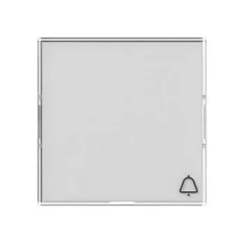 Gira System 55 dzwonek z symbolem dzwonka, 55 x 55 mm, czysty biały połysk (367900)