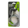 GIZZU 1.8m Nano Key Lock Linka zabezpieczająca z kluczem - czarna