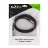 Gizzu 100W 10Gbps Type-C kabel kątowy 1m
