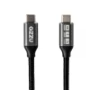 GIZZU 100W 10Gbps USB-C na USB-C Kabel 1m Czarny