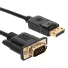 Gizzu 1080P DisplayPort na VGA Kabel 1,8 m Poli