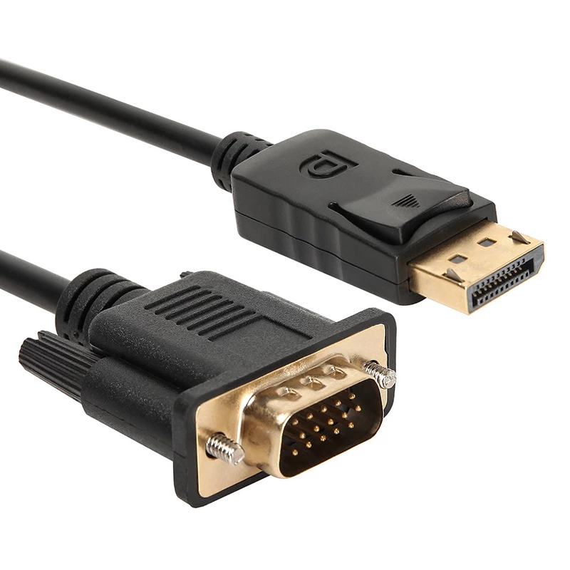 Gizzu 1080P DisplayPort na VGA Kabel 1,8 m Poli