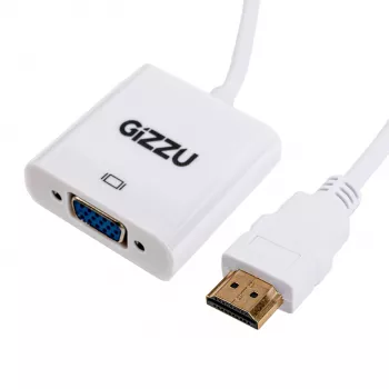 Gizzu 1080P HDMI na VGA Adapter z Audio