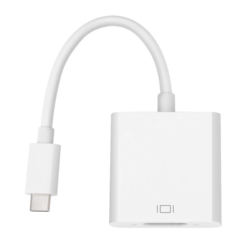 Gizzu 1080P Type-C na VGA Adapter Poli