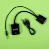 Gizzu 1080P VGA na HDMI Adapter z Audio
