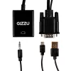Gizzu 1080P VGA na HDMI Adapter z Audio