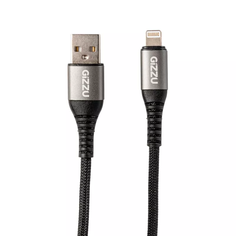 GIZZU 12W USB-A do Lightning Kabel 1m Biały