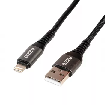 GIZZU 12W USB-A do Lightning Kabel 1m Biały