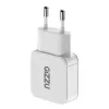 Gizzu 2-Port 30W GaN Ładowarka ścienna USB-C PD + USB-A QC Biała
