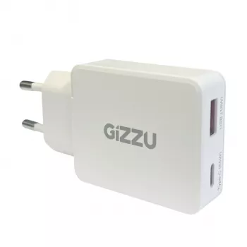 Gizzu 2-Port 65W GaN Ładowarka ścienna