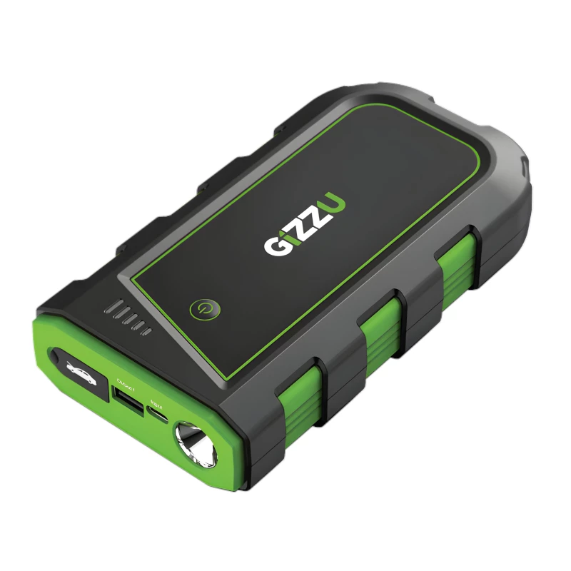 GIZZU 2000A Rozrusznik awaryjny 16000mAh - Czarny
