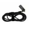 GIZZU 2m Slimline Combination Notebook i Ultrabook Cable Lock