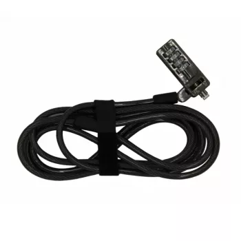 GIZZU 2m Slimline Combination Notebook i Ultrabook Cable Lock