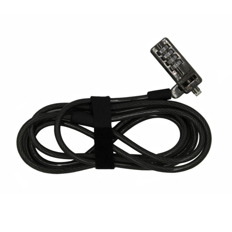 GIZZU 2m Slimline Combination Notebook i Ultrabook Cable Lock