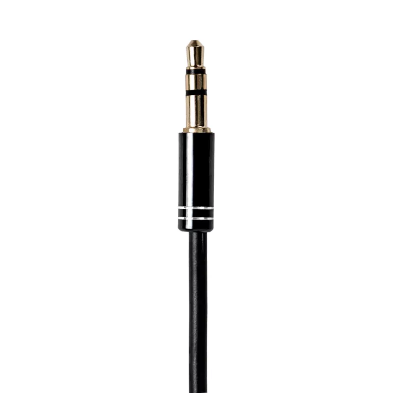 Gizzu 3-biegunowy kabel rozdzielający audio - czarny