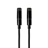 Gizzu 3-biegunowy kabel rozdzielający audio - czarny