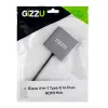 Gizzu 4-in-1 Type-C do podwójnego HDMI Hub