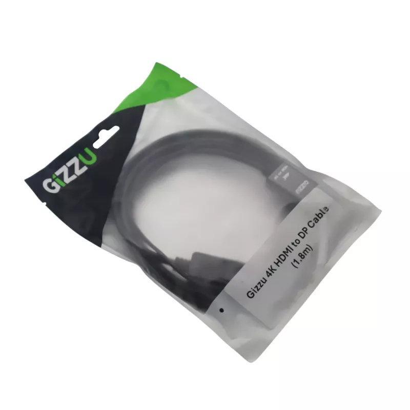 Gizzu 4K HDMI na DisplayPort aktywny kabel konwerterowy 1,8 m czarny