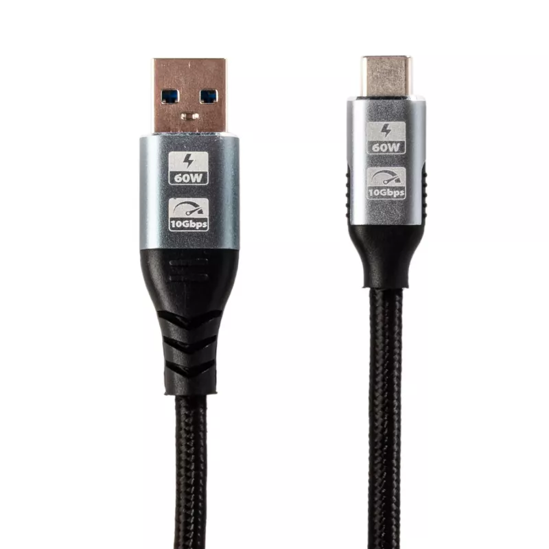 GIZZU 60W 10Gbps USB na Type-C kabel 2m