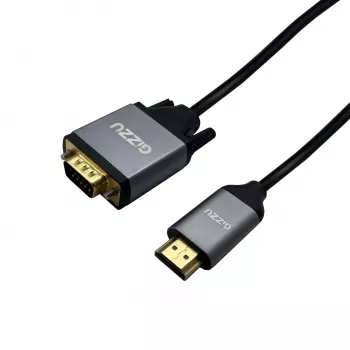 Gizzu Full HD HDMI na VGA Kabel (1,8 m) - Czarny