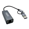 Gizzu High Speed Type-C/A do Gigabit Adapter Poly