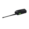 Gizzu Patrol Walkie Talkie Zestaw PMR446 8-kanałowy radiotelefon dwukierunkowy z VOX, skanowaniem, latarką – czarno-pomarańczowy (2 szt.)