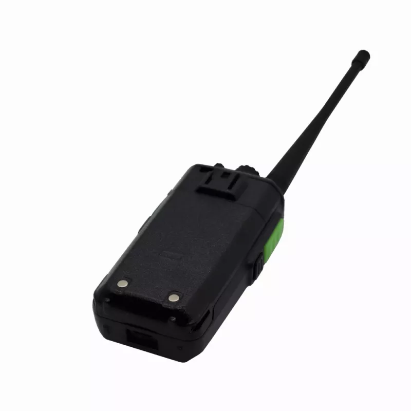 Gizzu Patrol Walkie Talkie Zestaw PMR446 8-kanałowy radiotelefon dwukierunkowy z VOX, skanowaniem, latarką – czarno-pomarańczowy (2 szt.)