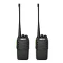 Gizzu Patrol Walkie Talkie Zestaw PMR446 8-kanałowy radiotelefon dwukierunkowy z VOX, skanowaniem, latarką – czarno-pomarańczowy (2 szt.)