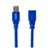 Gizzu USB 3.0 Przedłużacz 2m – 5Gbps, męski na żeński, czarny