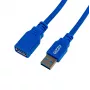 Gizzu USB 3.0 Przedłużacz 2m – 5Gbps, męski na żeński, czarny