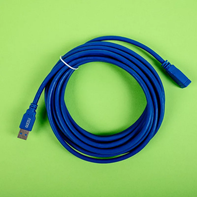 Gizzu USB 3.0 Przedłużacz 5m - Niebieski