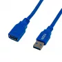 Gizzu USB 3.0 Przedłużacz 5m - Niebieski