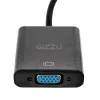 Gizzu USB 3.0 na VGA Adapter – Full HD 1080p zewnętrzny konwerter wideo, USB-A męski na VGA żeński, zasilany z USB, czarny