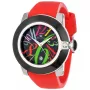 GLAM ROCK GR32040 Damski Szwajcarski Kwarcowy Zegarek Chronograf 44mm Czarna Silikonowa