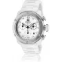 Glam Rock GR50100 Zegarek damski analogowy kwarcowy 42mm Czarna tarcza Pasek skórzany