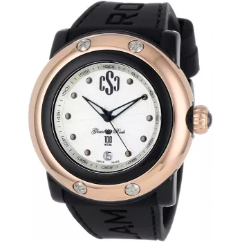 GLAM ROCK GR62019 Damski Zegarek Ceramiczny 46mm Swiss Quartz Biały