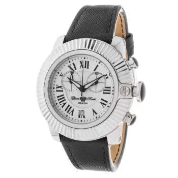 Zegarek damski GLAM ROCK GR32107 44mm Swiss Quartz Chronograph Biały Silikon