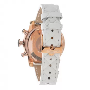 GLAM ROCK Zegarek damski GR32166R 44mm Biały silikonowy pasek