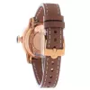 Zegarek damski GLAM ROCK GR31007D 40mm Swiss Quartz Stal nierdzewna Biała masa perłowa Biały skórzany pasek