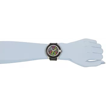 Zegarek damski GLAM ROCK GR32018 Miami Collection 44mm Swiss Quartz Stal nierdzewna Skóra Czarny
