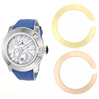 Zegarek damski GLAM ROCK GR32080 Miami 44mm Swiss Quartz Biały Silikon