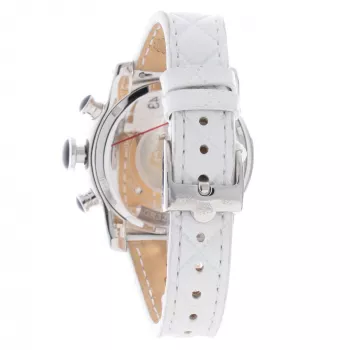 Zegarek damski GLAM ROCK GR32153P 44mm Swiss Quartz Stal nierdzewna Ceramiczny bezel Pasek silikonowy Czarny