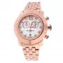 Zegarek damski GLAM ROCK GR32180 44mm Swiss Quartz Chronograph Biały Silicone