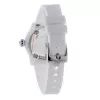 Zegarek damski GLAM ROCK GR64005 (40mm) - szwajcarski kwarc, biała ceramiczna luneta, silikonowy pasek