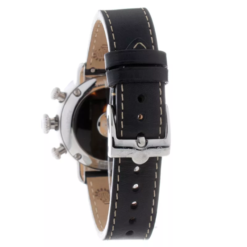Zegarek damski GLAM ROCK GR77123 40mm Swiss Quartz Biała Skóra