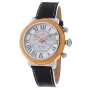 Zegarek damski GLAM ROCK GR77123 40mm Swiss Quartz Biała Skóra