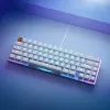 Klawiatura Glorious GMMK 2 Compact - przełączniki Fox, układ nordycki, biała