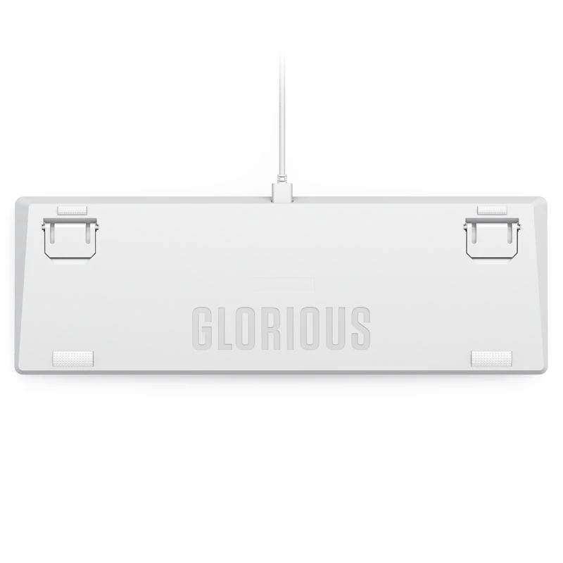 Klawiatura Glorious GMMK 2 Full-Size - Przełączniki Fox, NO-Layout, Biała